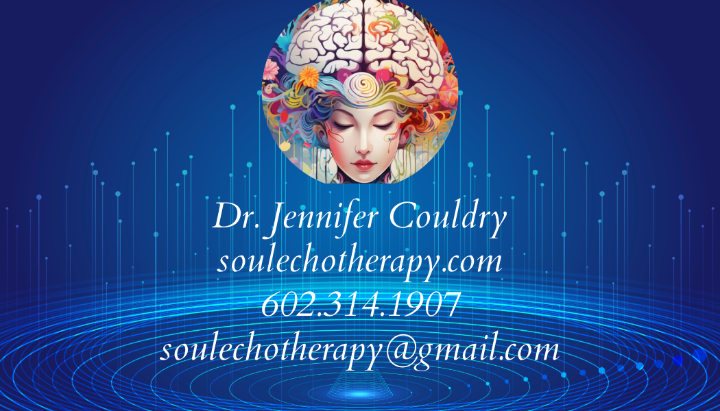 Dr. Jennifer Couldry Soul Echo Therapy soulechotherapy.com soulechotherapy@gmail.com