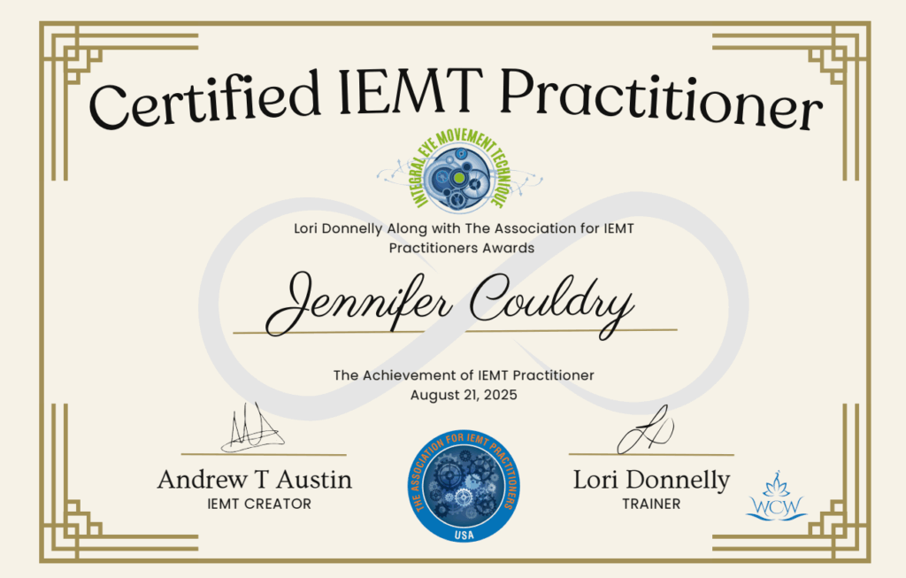 IEMT Certification
Dr. Couldry